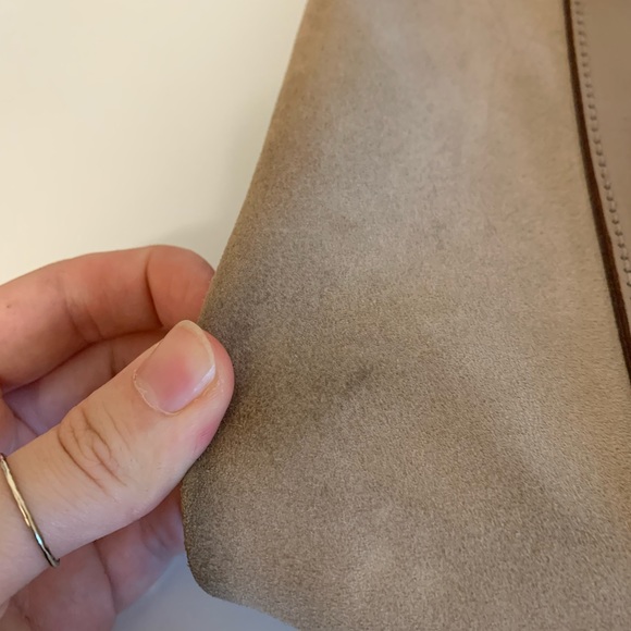 Gucci vintage Beige Suede/Leather bag - Picture 7 of 16